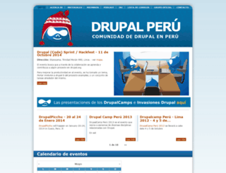 drupalperu.org screenshot