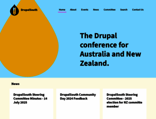 drupalsouth.org screenshot