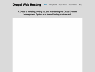 drupalwebhosting.com.au screenshot