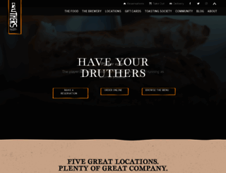 druthersbrewing.com screenshot