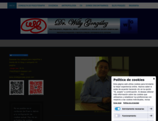 drwillygonzalez.jimdo.com screenshot