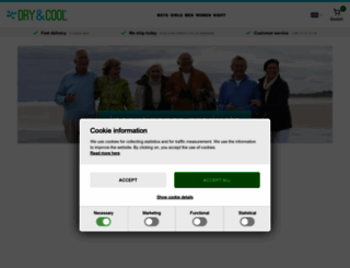 dryandcool.co.uk screenshot
