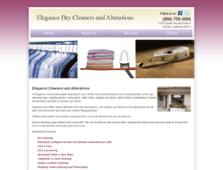 drycleanersdelmar.com screenshot