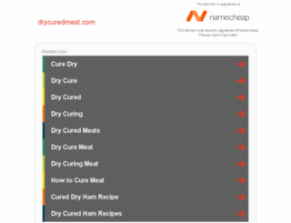 drycuredmeat.com screenshot