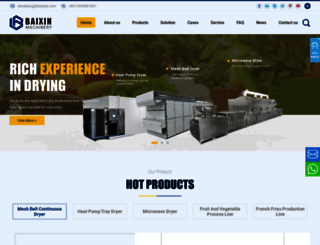 dryersmanufacturer.com screenshot