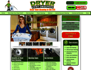 dryerventsweepers.ca screenshot