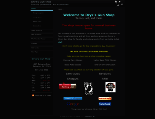 dryesgunshop.com screenshot