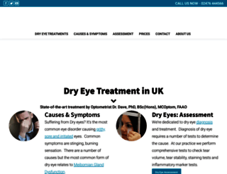dryeyedoctor.co.uk screenshot