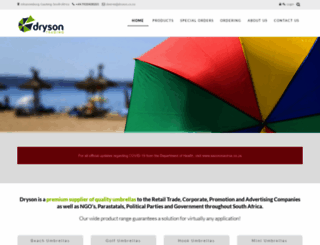 dryson.co.za screenshot