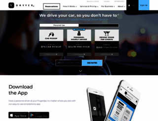 dryver.com screenshot