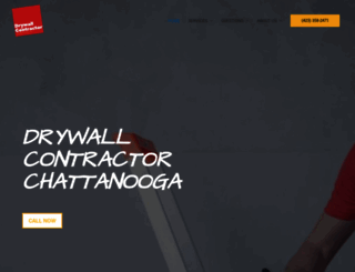 drywallchattanooga.com screenshot