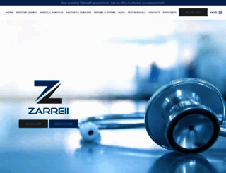 drzarreii.com screenshot