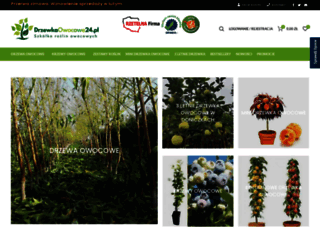 drzewkaowocowe24.pl screenshot