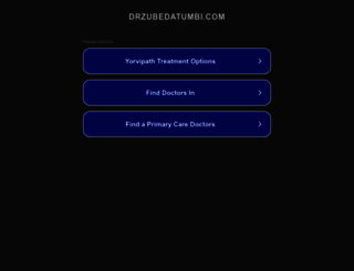 drzubedatumbi.com screenshot