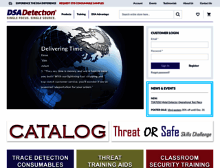 dsadetection.com screenshot