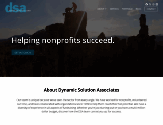 dsanonprofitconsultantsboston.com screenshot
