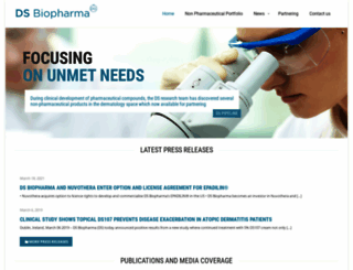 dsbiopharma.com screenshot