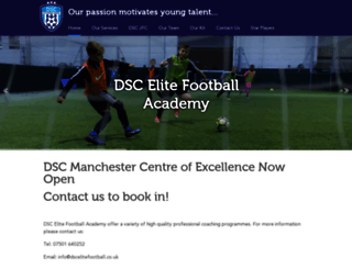 dscelitefootball.co.uk screenshot