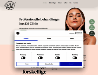 dsclinic.dk screenshot