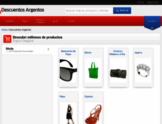 dscuento.com.ar screenshot
