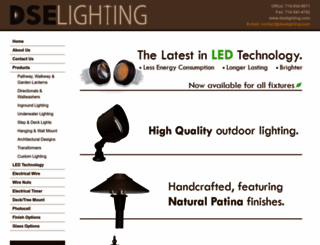 dselighting.com screenshot