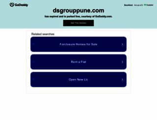 dsgrouppune.com screenshot