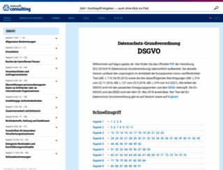 dsgvo-gesetz.de screenshot