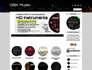 dskmusic.com screenshot