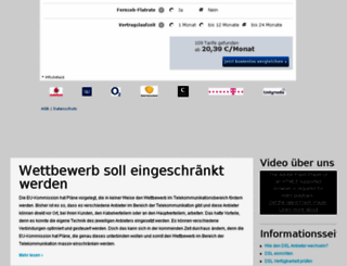 dslvergleich123.de screenshot