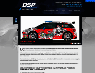 dsp-automotive.eu screenshot