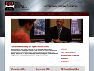 dsslawyers.com screenshot