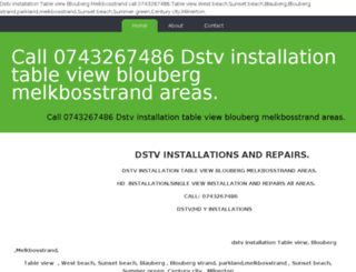 dstv-installation-table-view.wozaonline.co.za screenshot