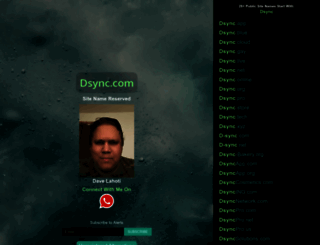 dsync.com screenshot