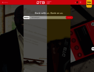dtbk.dtbafrica.com screenshot