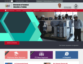 dtetorissa.gov.in screenshot