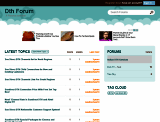 dth.forums.com screenshot