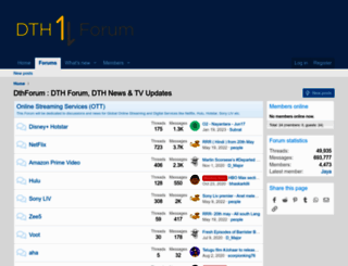 dthforum.com screenshot