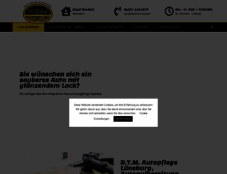 dtm-autopflege.de screenshot