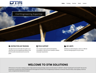 dtm-solutions.com screenshot