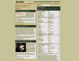 dtradio.com screenshot