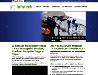 dtsinfotech.com screenshot