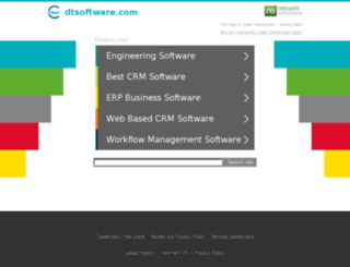 dtsoftware.com screenshot