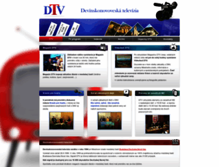 dtv.eu.sk screenshot