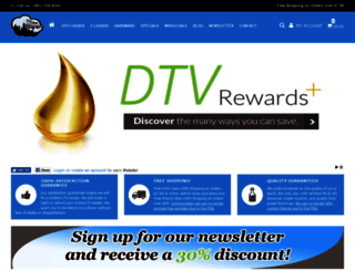dtvapes.com screenshot