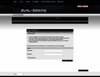 dual-boxing.com screenshot