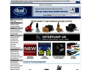 dualpumps.co.uk screenshot