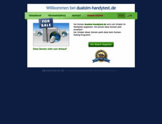 dualsim-handytest.de screenshot