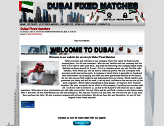 dubai-fixedmatches.com screenshot
