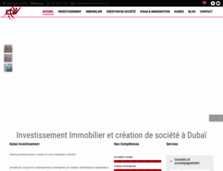 dubai-investissement.com screenshot