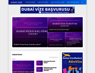 dubai-vizesi.com screenshot